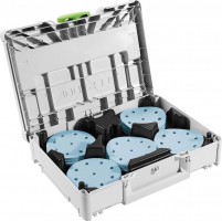 Festool 578193 125mm Abrasives Granat Pack of 100 in Systainer Case SYS-STF D125 GR-Set £69.95